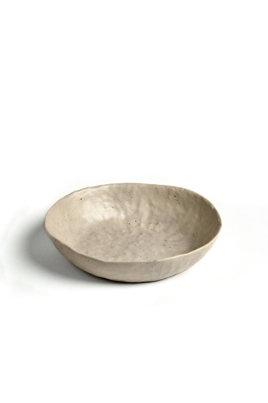 7.5" Wabi-sabi Ecru Natsu Bowl