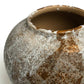 Yue Round Vessel in Brown with White Glaze